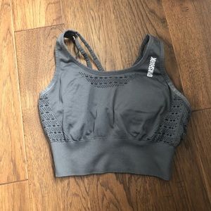 Gymshark energy seamless crop top/sports bra